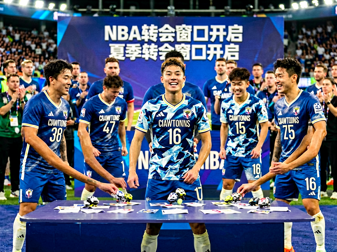 v66体育转会新闻——球员签约仪式现场